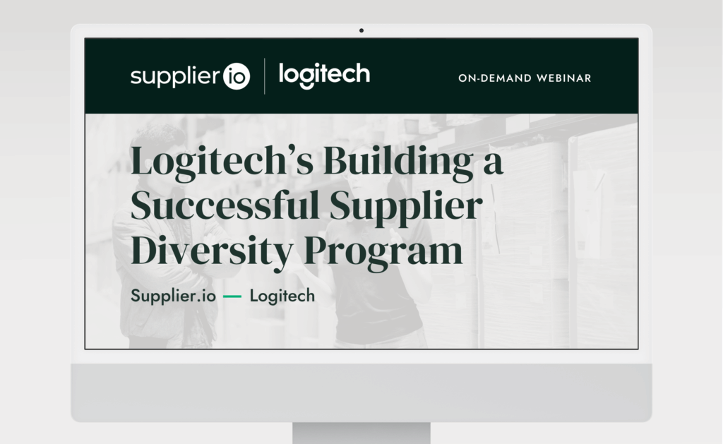 Logitech’s Building a Successful Supplier Diversity Program