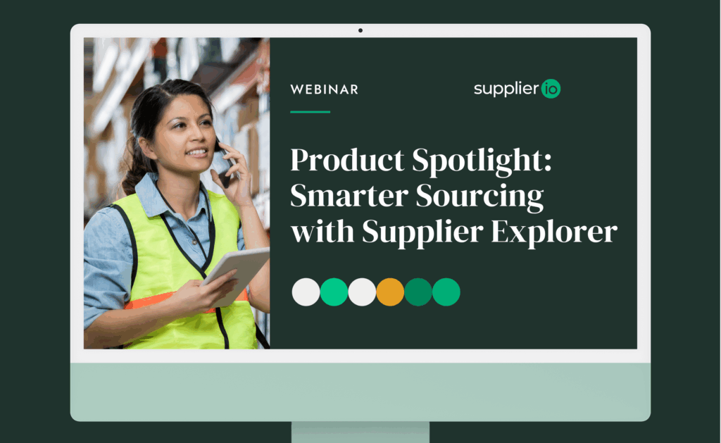 Product Spotlight: Smarter Sourcing with Supplier Explorer