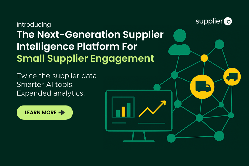 Supplier io Launches the Next Generation Supplier Intelligence Platform Supplier io Launches the Next Generation Supplier Intelligence Platform