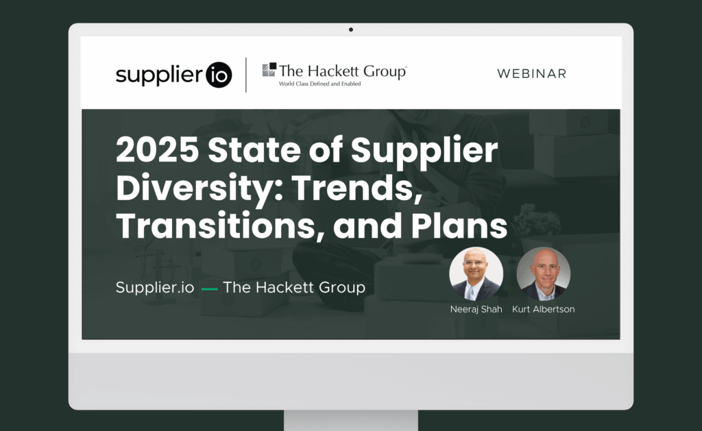 2025 State of Supplier Diversity Report - Supplier.io