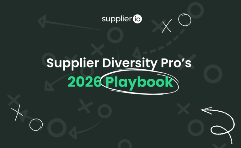2026 Supplier Diversity Playbook