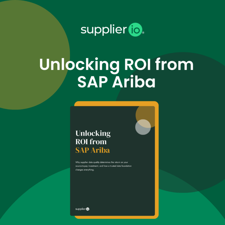 Unlocking ROI from SAP Ariba